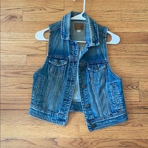 American Eagle Denim Vest